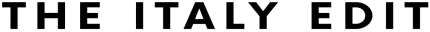 The Italy Edit logo